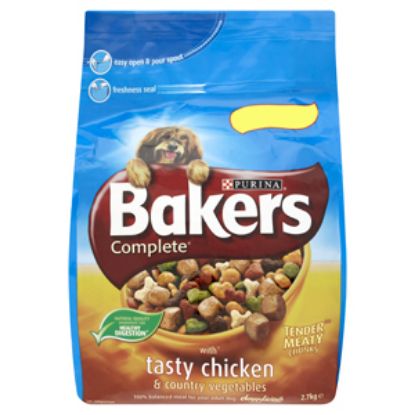 Picture of Bakers Complete Chicken & Veg Wholegrain 3kg x4